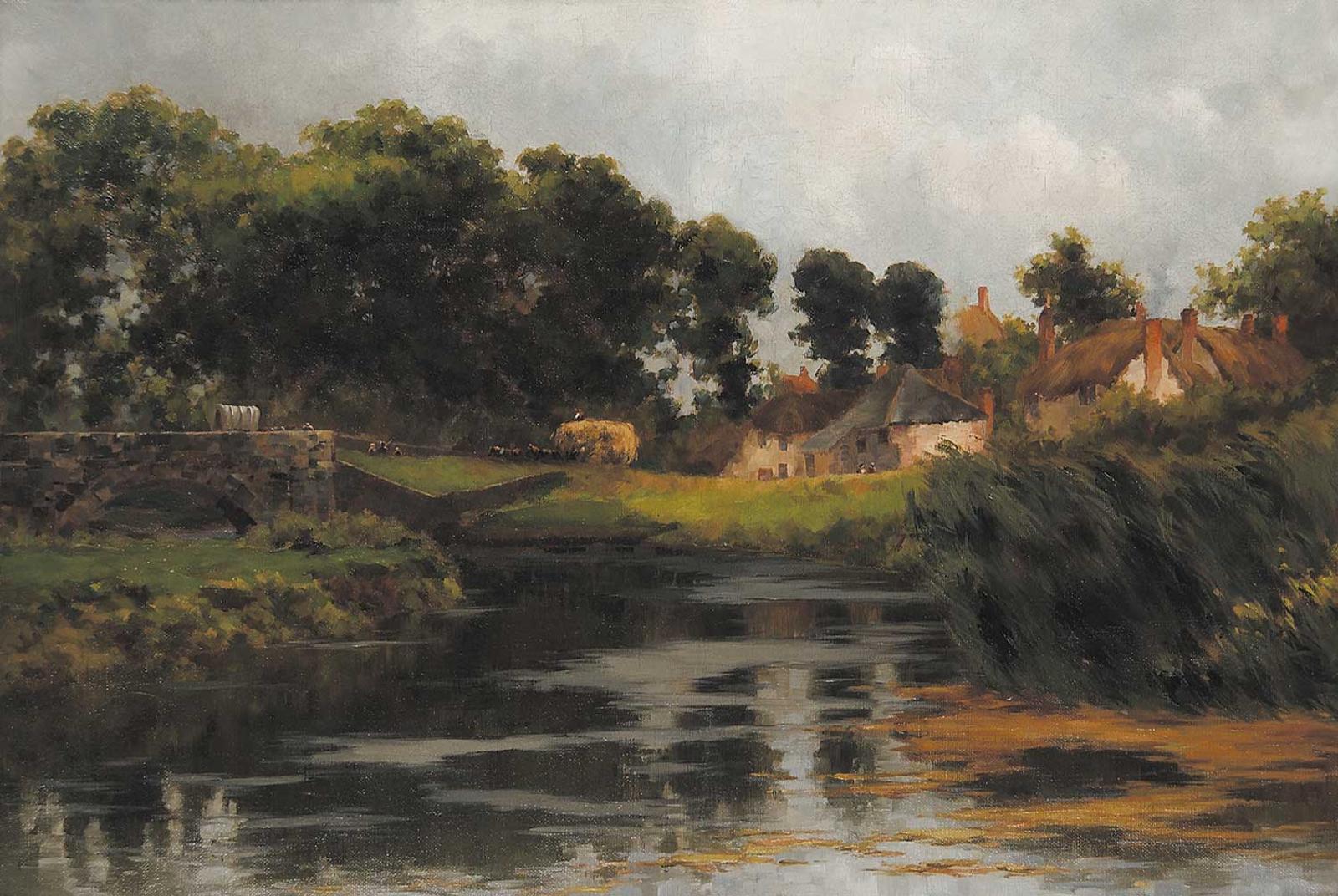 Charles MacDonald Manly (1855-1924) - The River Road