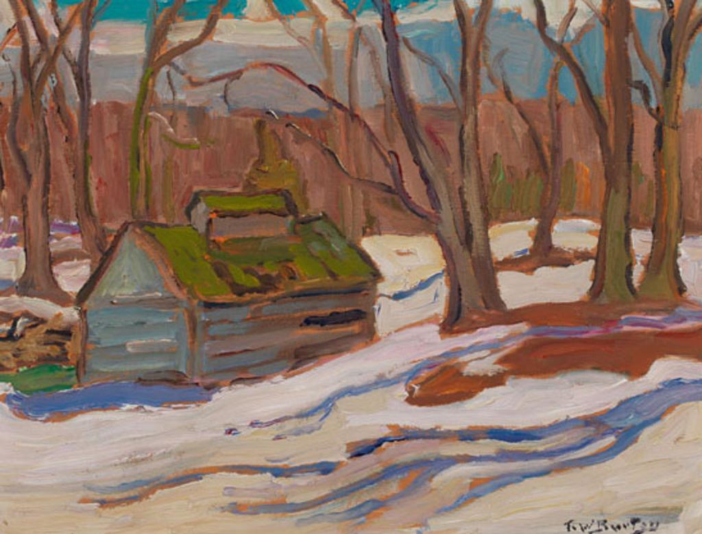 Ralph Wallace Burton (1905-1983) - Sugar Shanty Near Hopetown, Ontario (Lanark)