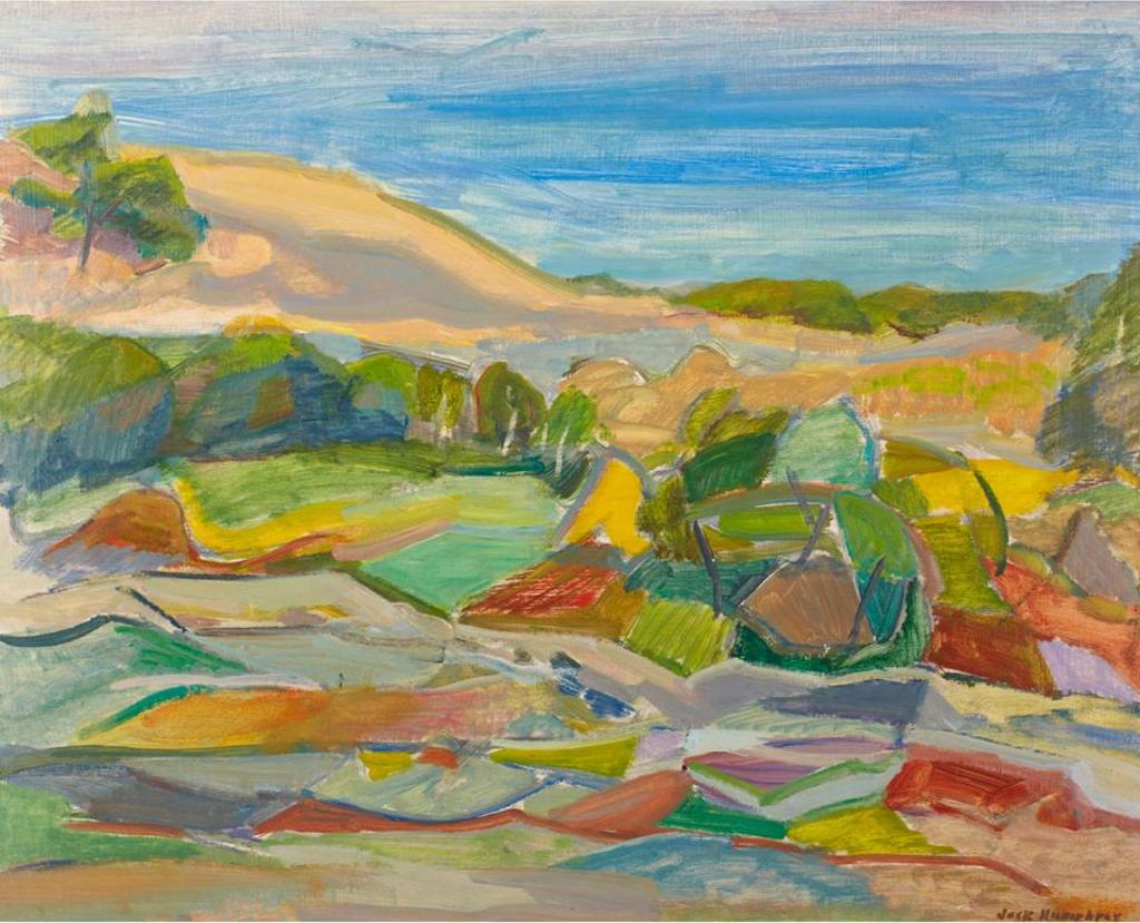 Jack Weldon Humphrey (1901-1967) - Summer Cliff Scene