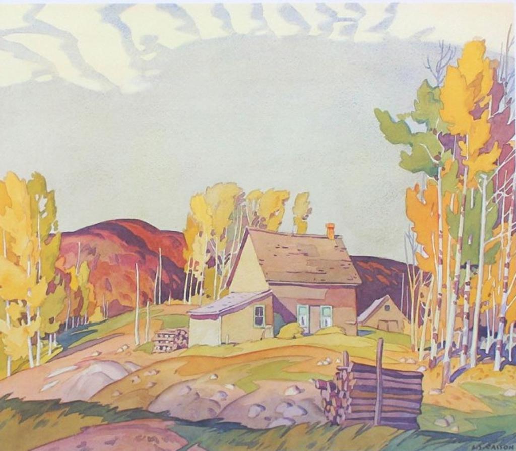 Alfred Joseph (A.J.) Casson (1898-1992) - Autumn Landscape