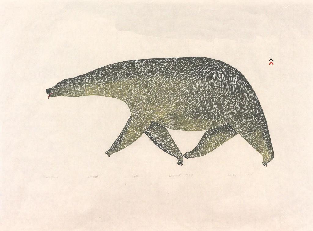 Lucy Qinnuayuak (1915-1982) - Nanupauja; 1979