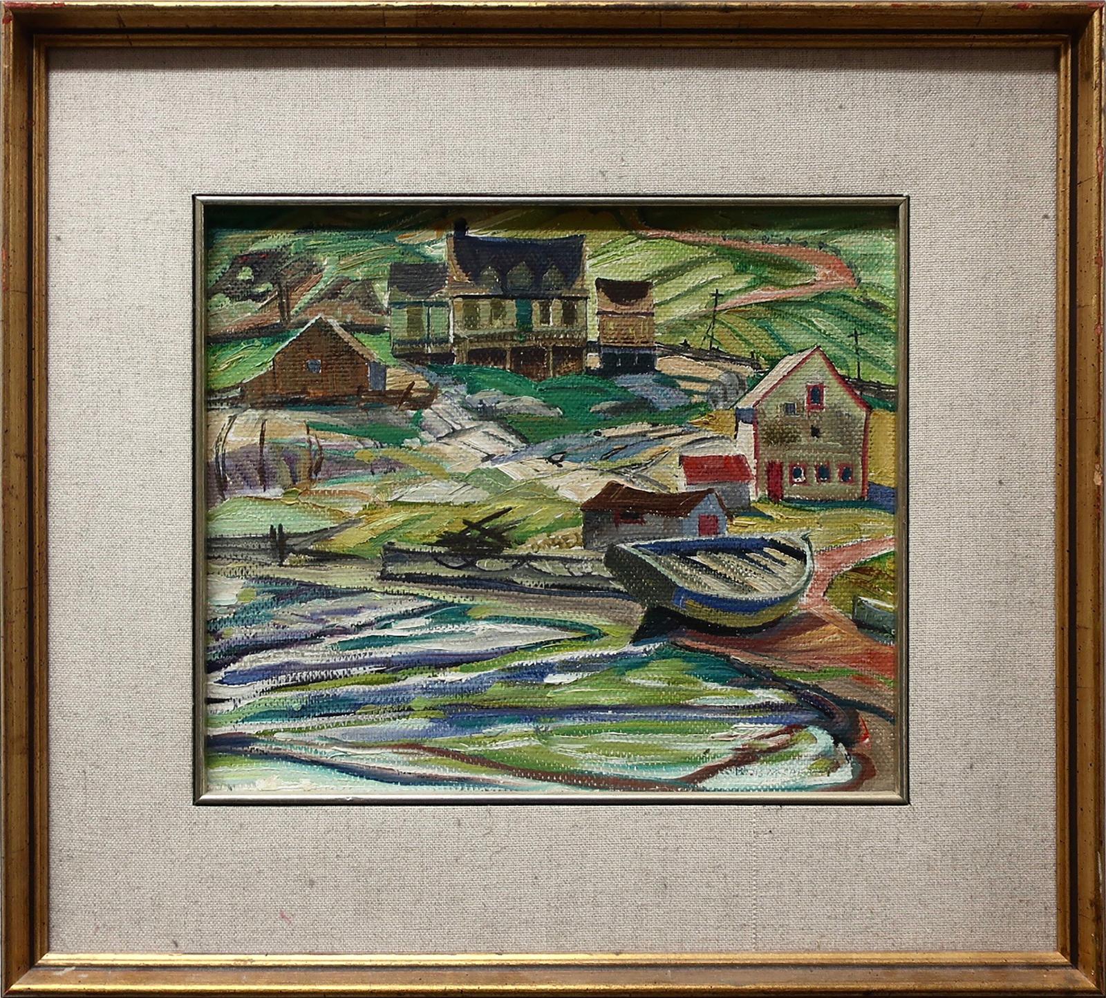 Doris Jean McCarthy (1910-2010) - Low Tide At Point Au Persil