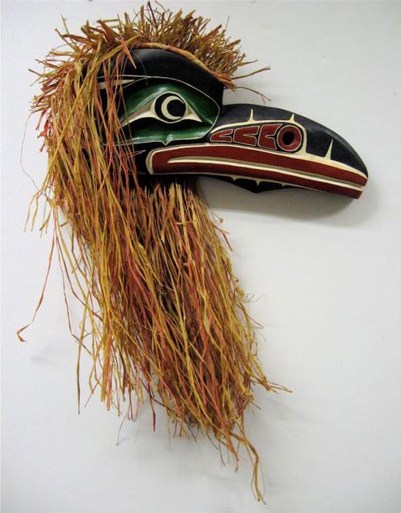 Lenny Tevance - Raven Plaque (Kwakiutl Design)