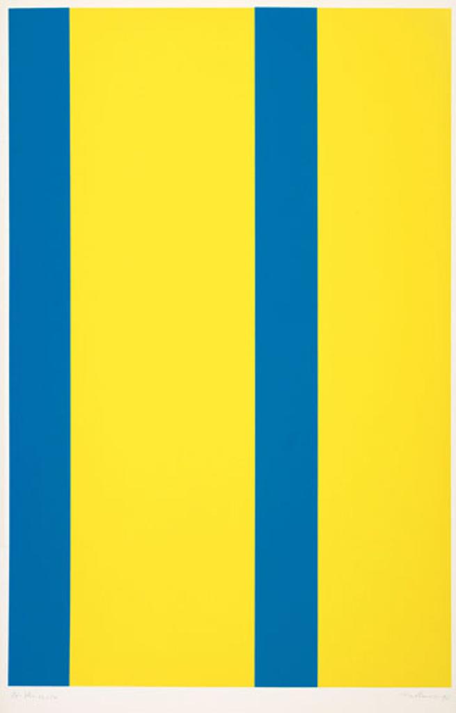 Guido Molinari (1933-2004) - Bi-bleu