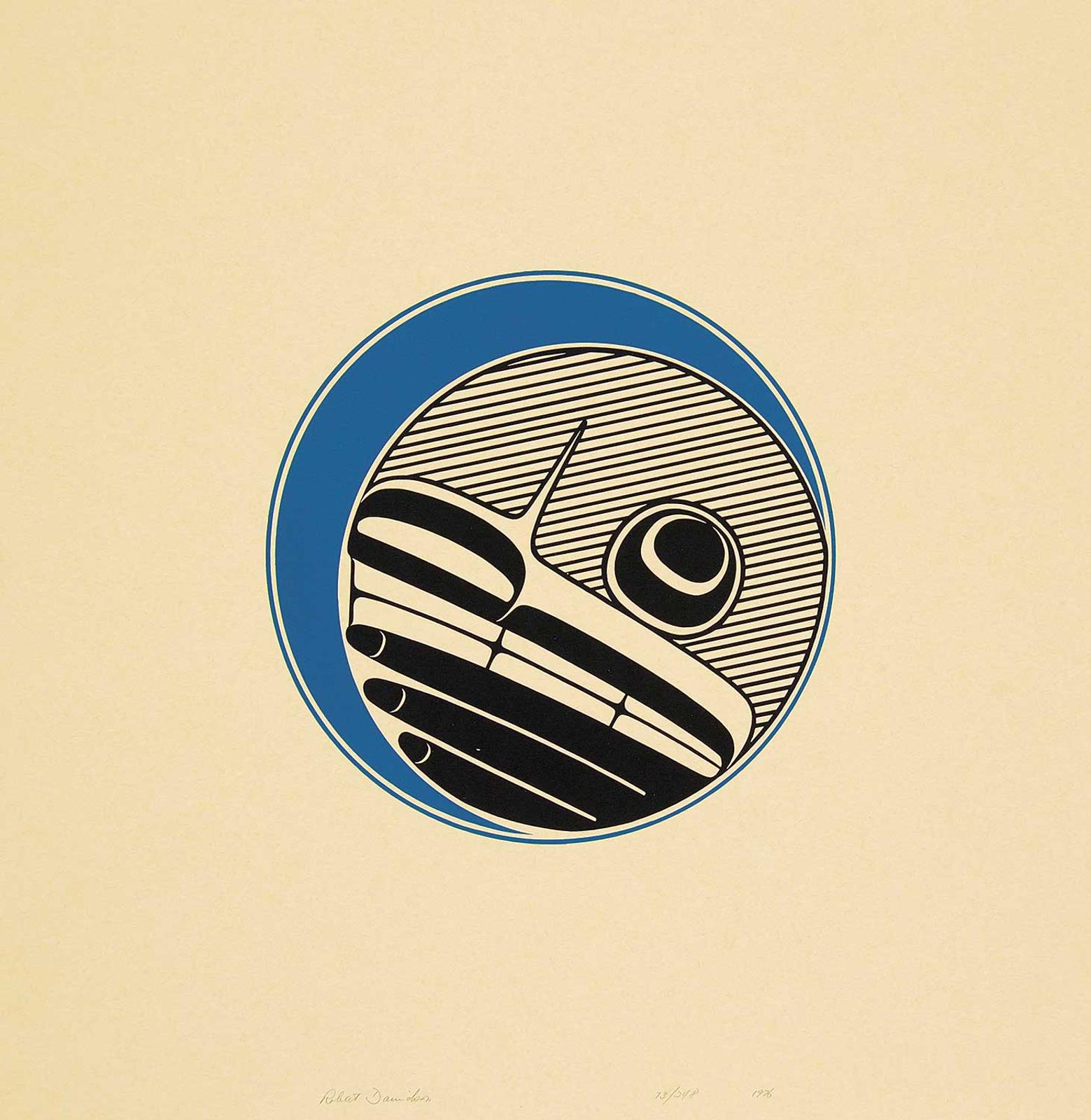 Robert Charles Davidson (1923) - Moon [Green and Black on White]  #73/248
