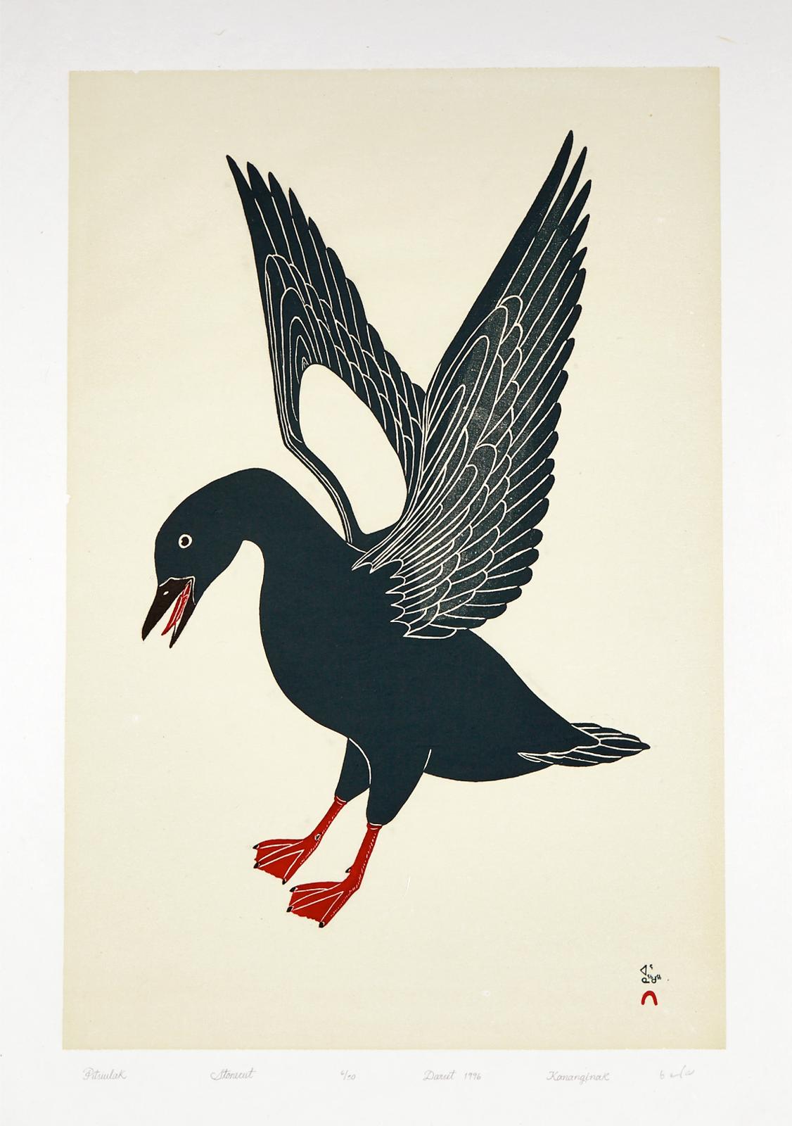 Kananginak Pootoogook (1935-2010) - Pitsiulak