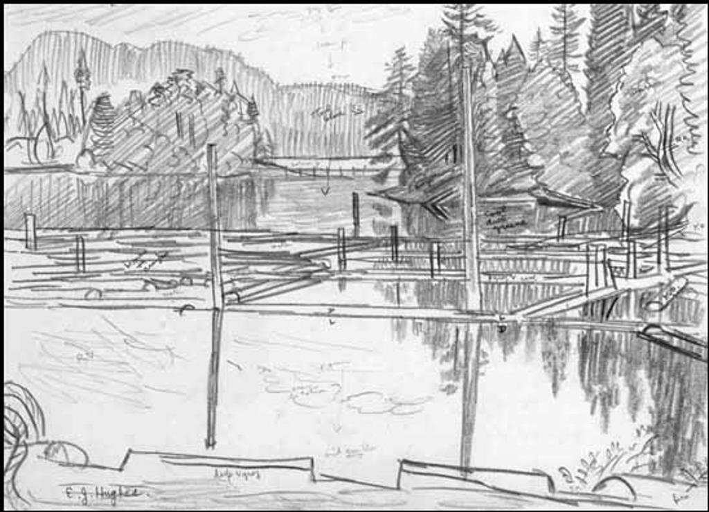 Edward John (E. J.) Hughes (1913-2007) - Late Afternoon, Cooper's Cove
