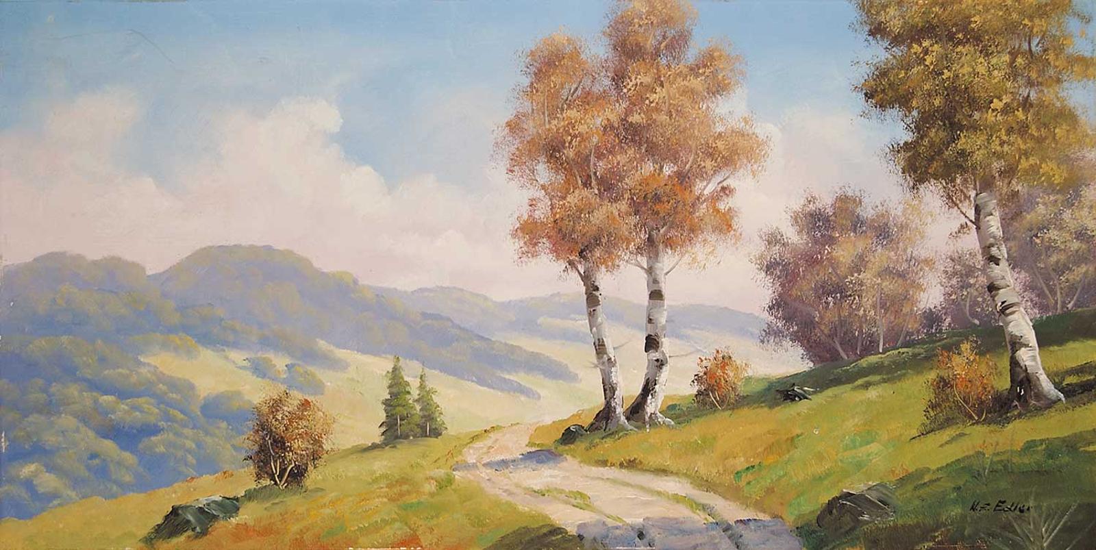 W. E. Edler - Untitled - Idyllic Landscape