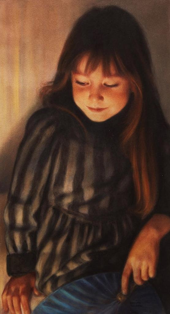 Danielle Richard (1954) - Portrait of a Young Girl