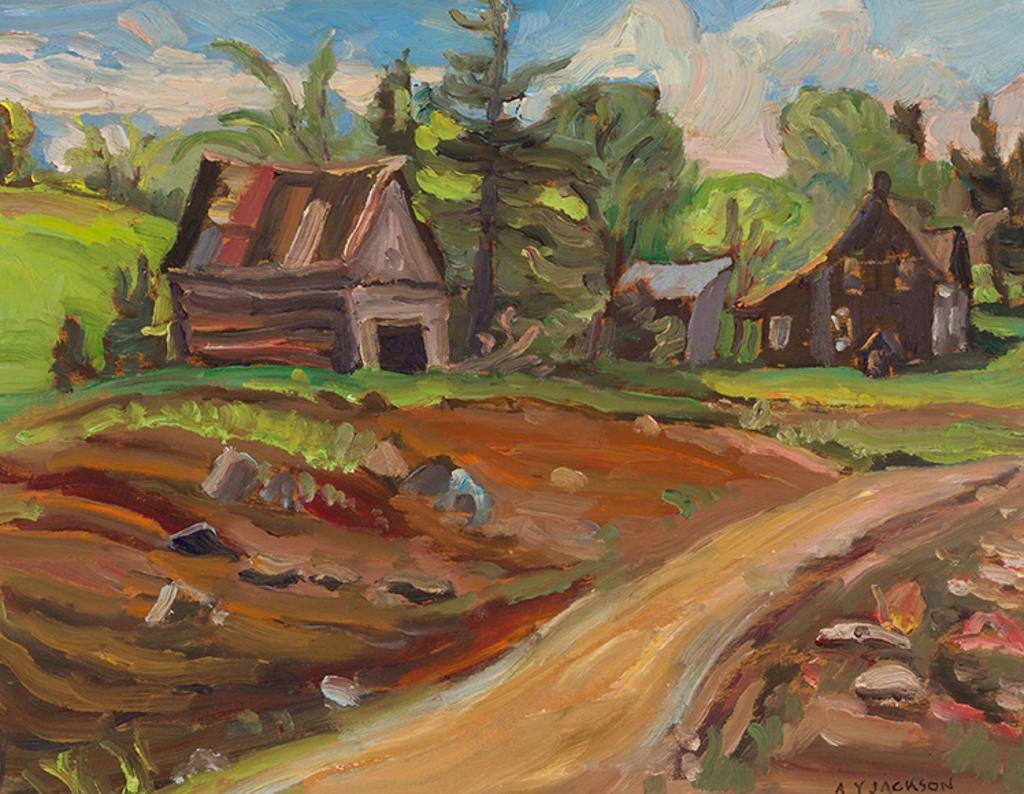 Alexander Young (A. Y.) Jackson (1882-1974) - Farm, Quebec