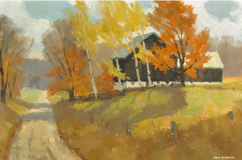 Thomas Keith (Tom) Roberts (1909-1998) - Farm In October