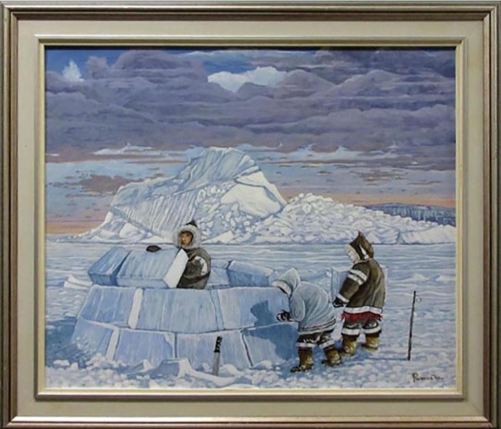 Robert Paananen (1934) - Starting To Build An Igloo