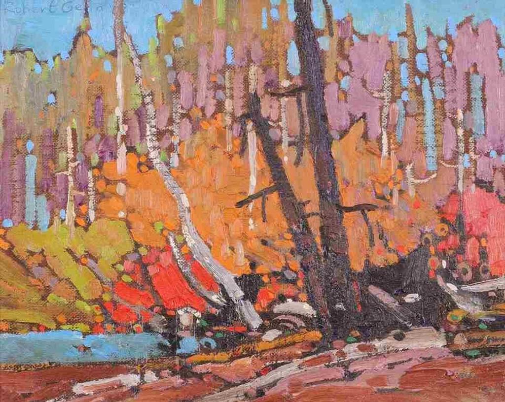 Robert Douglas Genn (1936-2014) - Bright Paysage; 1971