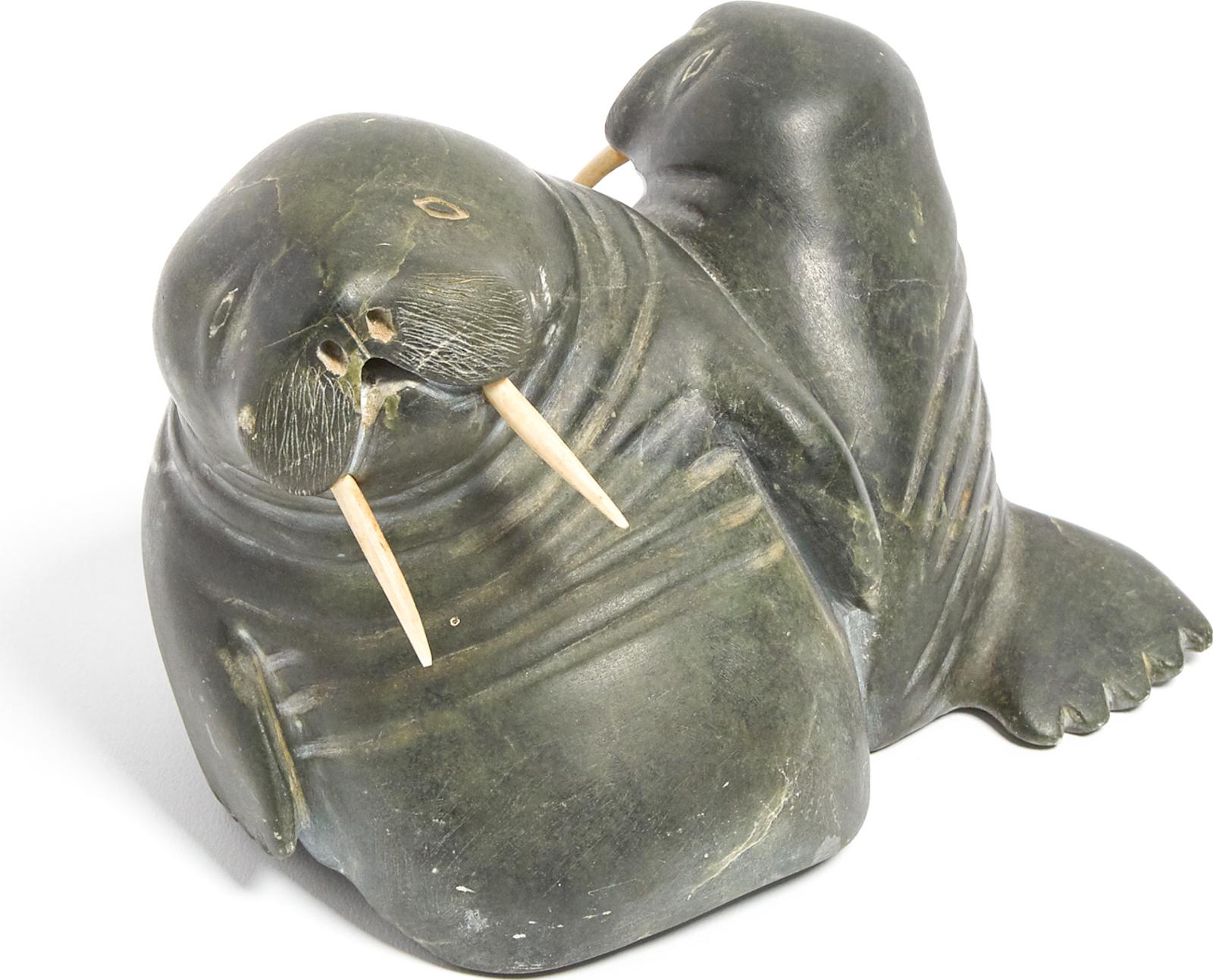 Jimmy Inaarulik Kadyulik (1934) - Two Walruses