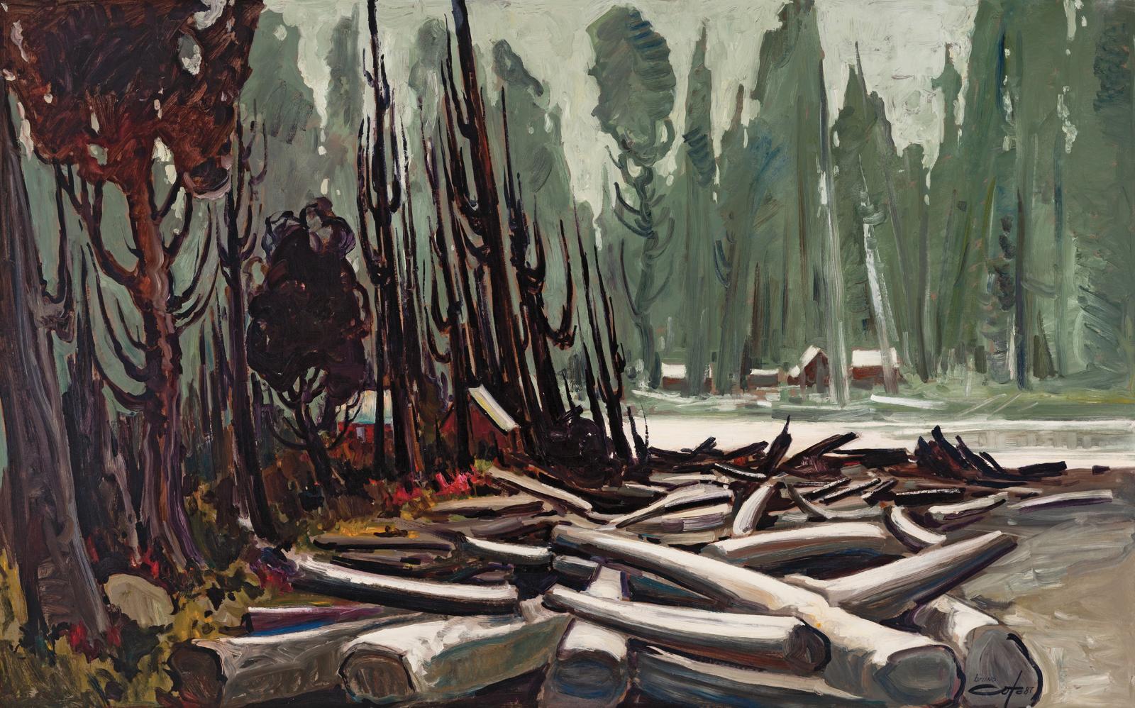 Bruno Côté (1940-2010) - Pacific Rim, Vancouver Island, B.C.