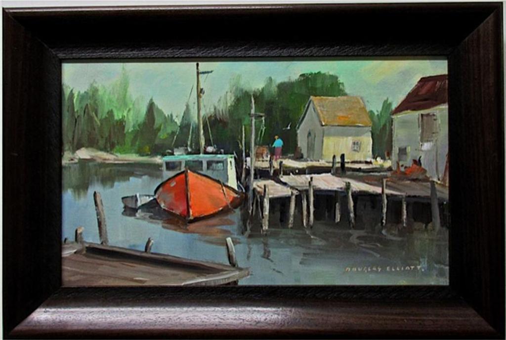 Douglas Ferfguson Elliott (1916-2012) - Afternoon Light - Nova Scotia