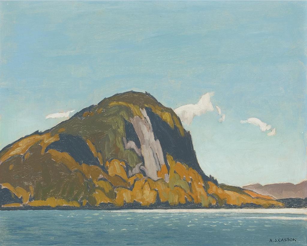 Alfred Joseph (A.J.) Casson (1898-1992) - Barnston Pinnacle At Baldwin Mills