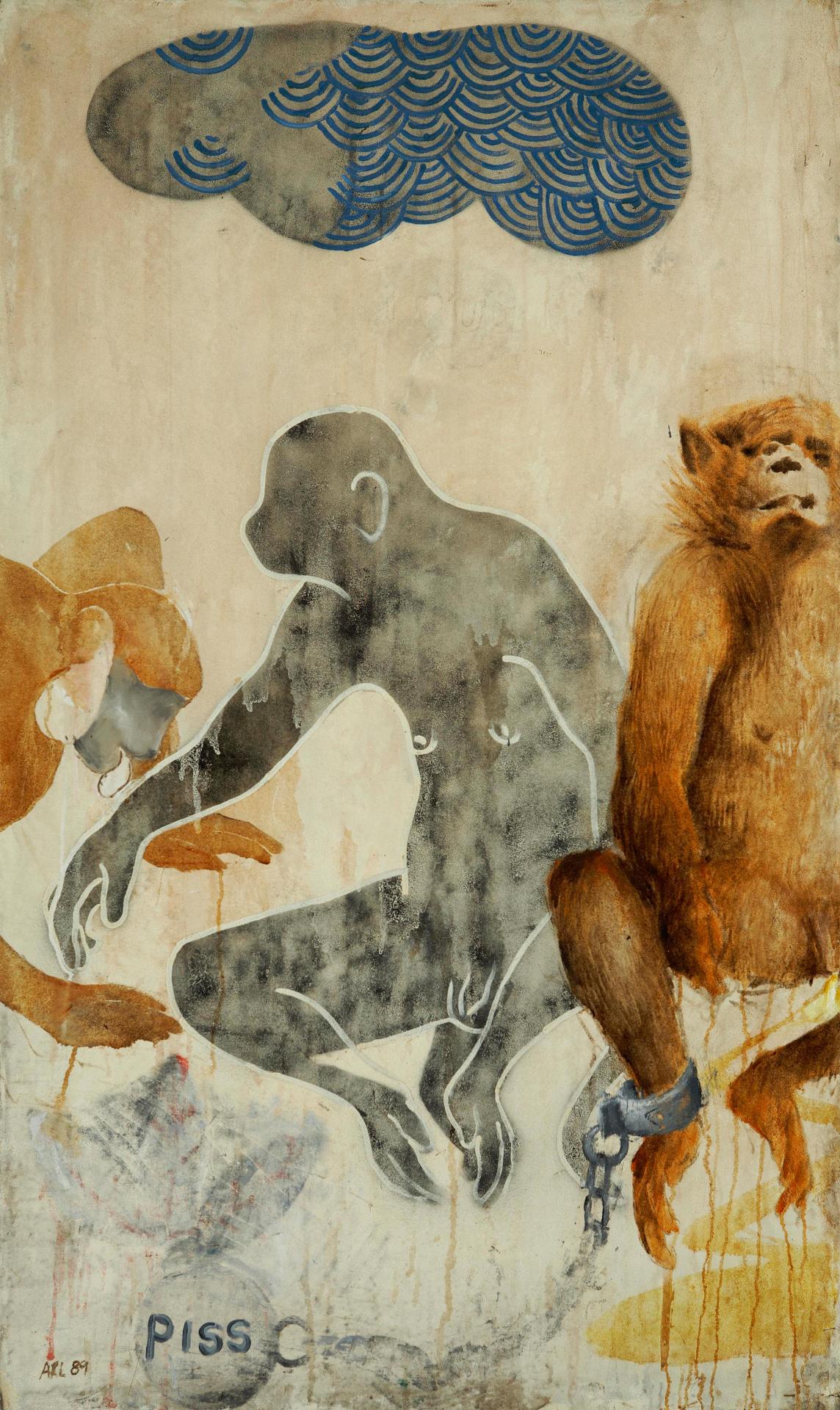 Attila Richard Lukacs (1962) - Piss