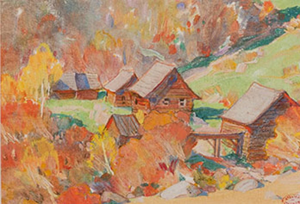 Clarence Alphonse Gagnon (1881-1942) - Moulin de la Martine, Baie-St-Paul