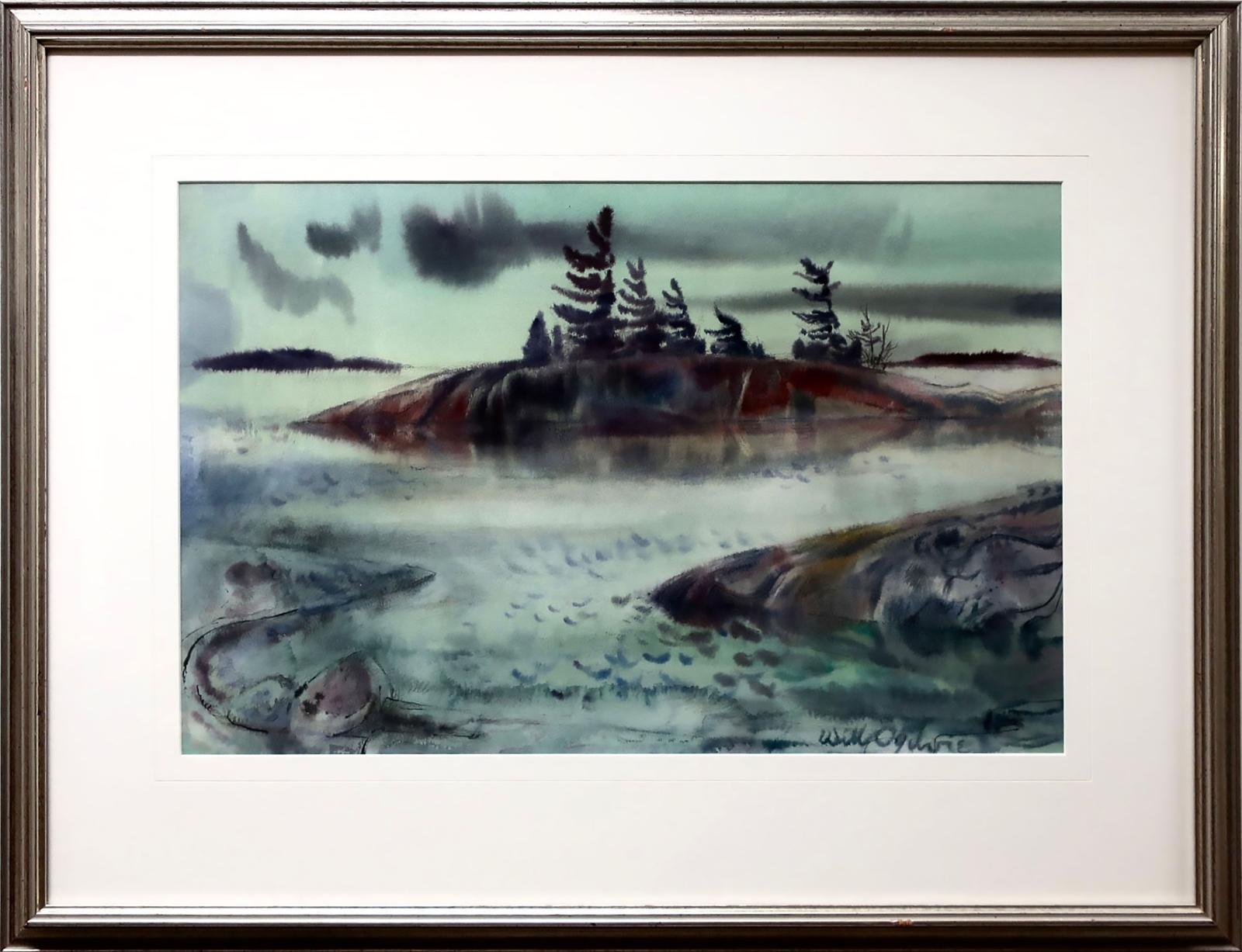 William (Will) Abernethy Ogilvie (1901-1989) - Still Water, Georgian Bay