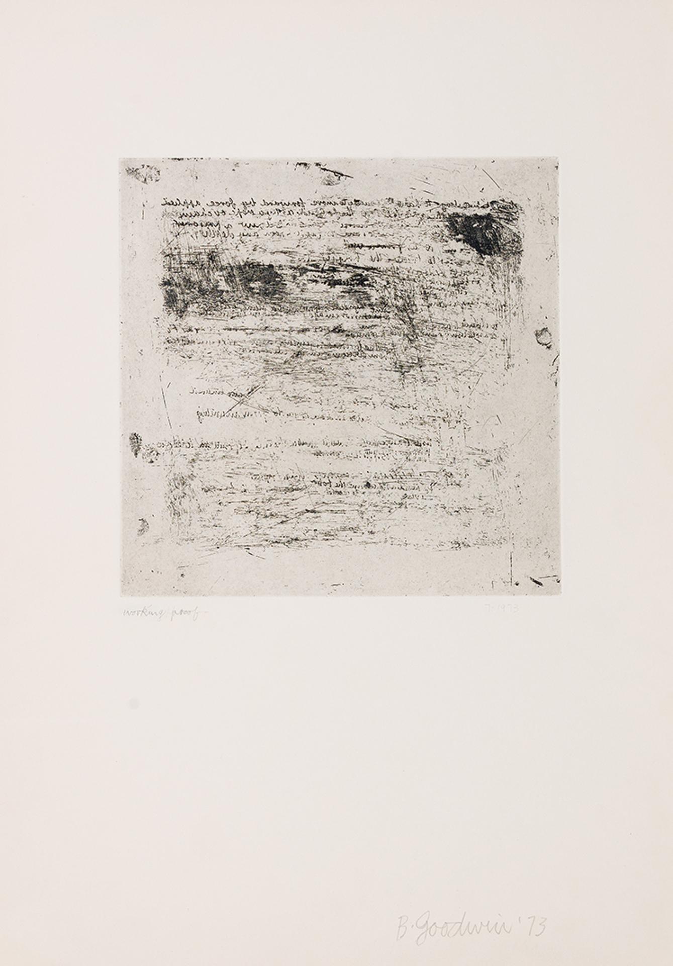 Betty Roodish Goodwin (1923-2008) - Disturbed Note