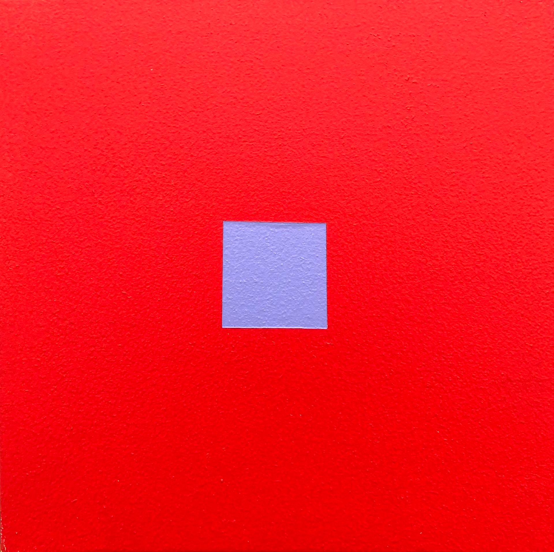 Claude Tousignant (1932) - Koan en rouge et violet, 2018
