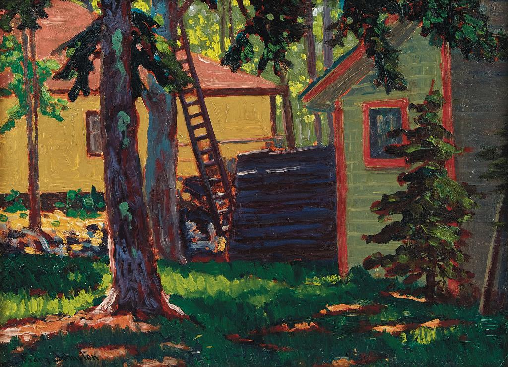 Frank (Franz) Hans Johnston (1888-1949) - Summer Cottage, Balm Beach, Ont. (near Midland)
