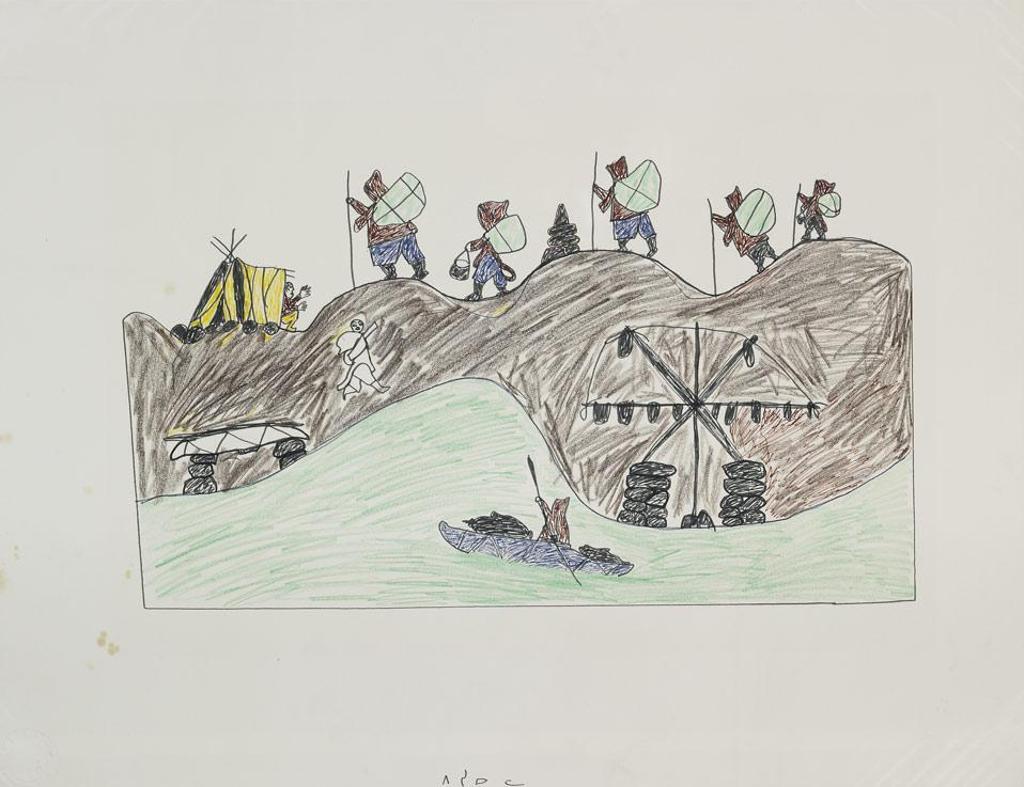 Pitseolak Ashoona (1904-1983) - Untitled