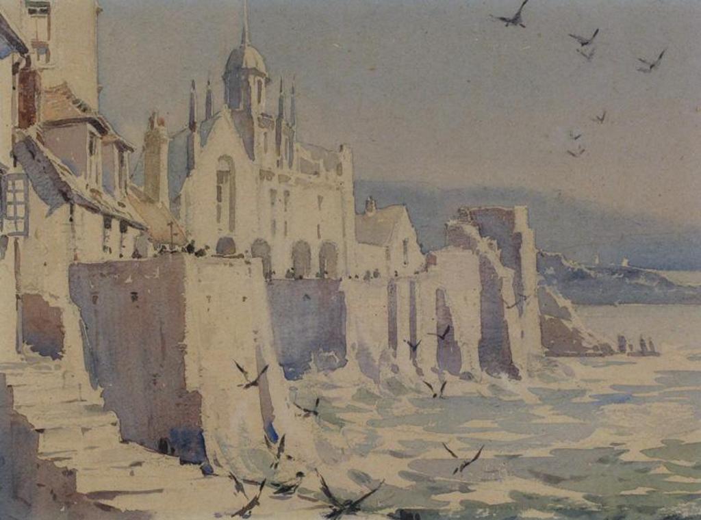 Alfred Crocker Leighton (1901-1965) - Early Morning Lyme Rigis