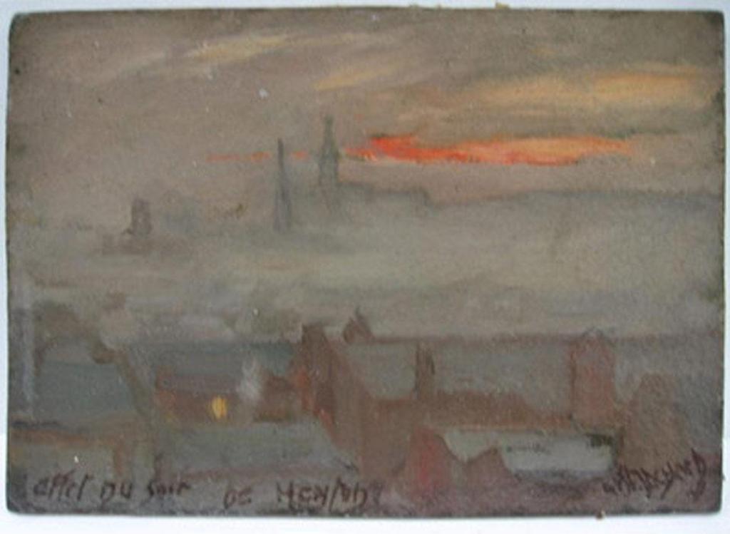 A. Blanchard - A Maison De Compagne; Effet Du Soir De Henton; Aux Maison