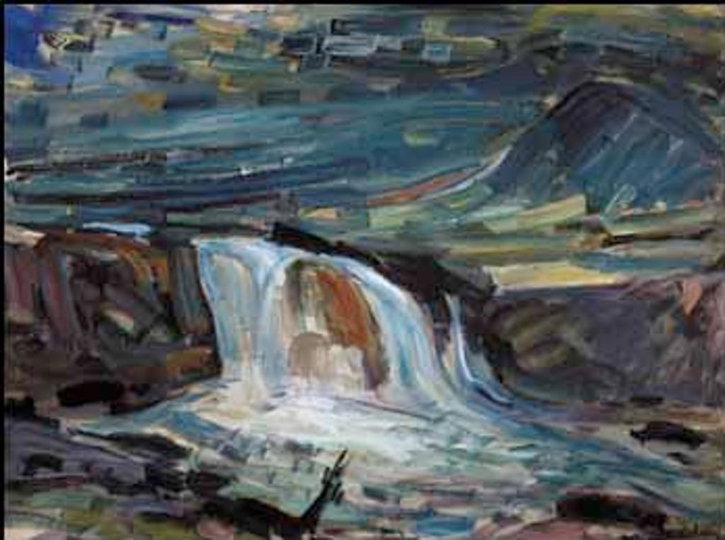 René Jean Richard (1895-1982) - Est de la Baie Ungava, Chutes de Rivière, Korok