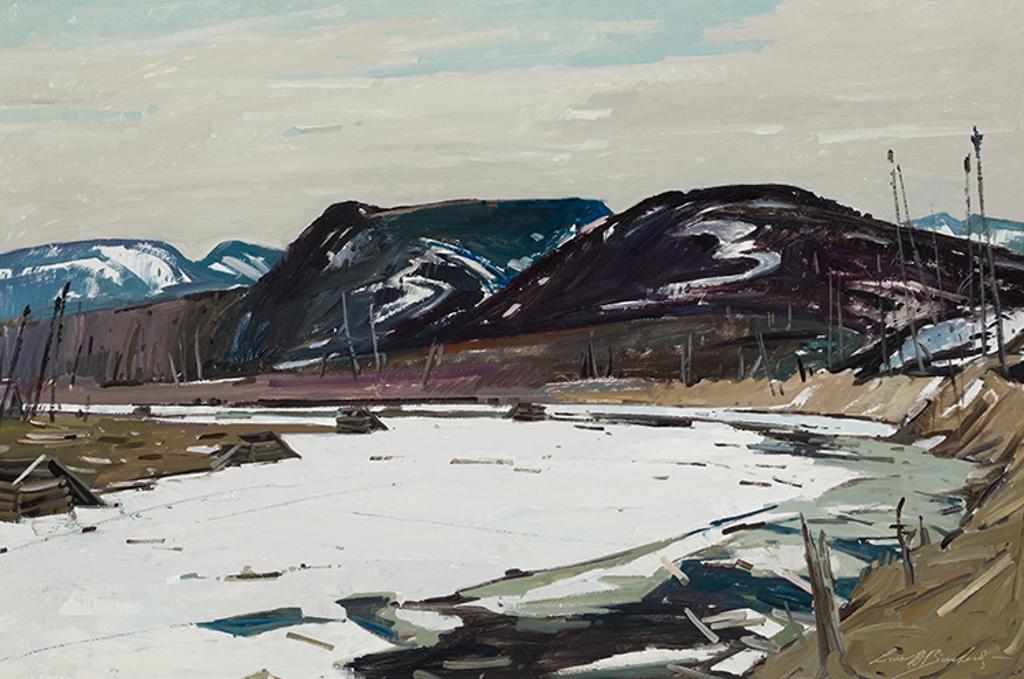 Lorne Holland George Bouchard (1913-1978) - Spring Along a Pulpwood River