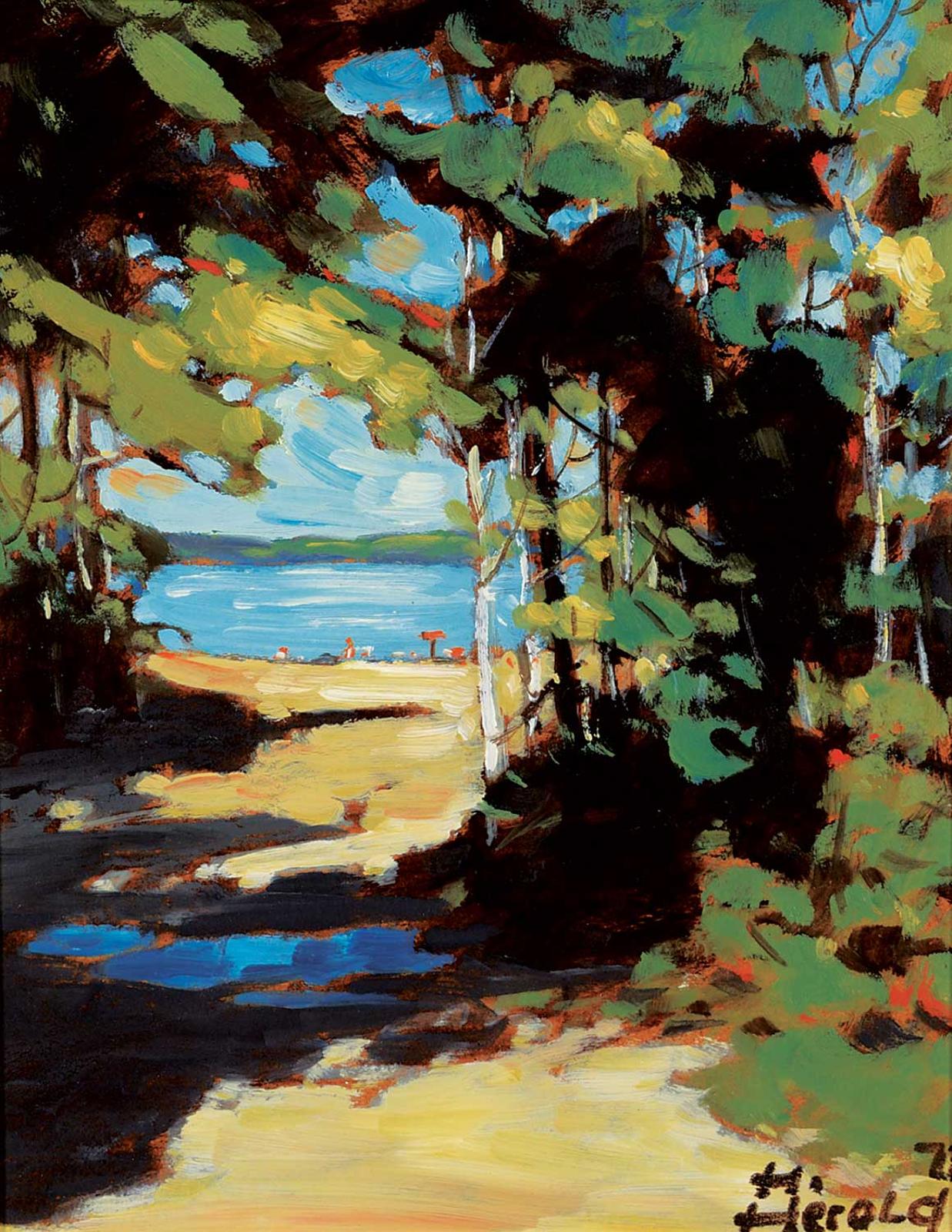 Hans Herold (1925-2011) - Greig Lake, Sask.