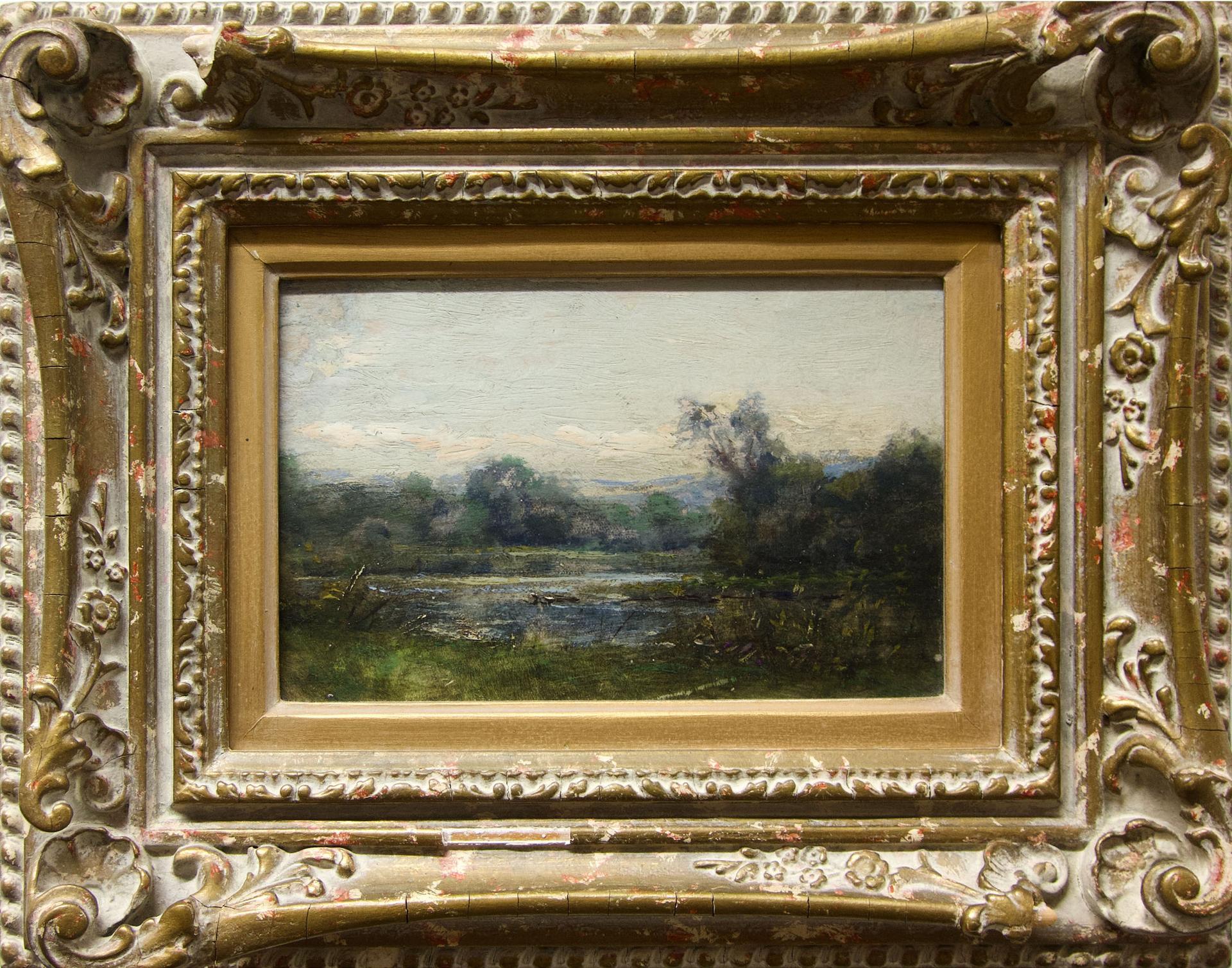 Percy Franklin Woodcock (1855-1936) - Sketched At Waterbury, Vt, U.S.A.