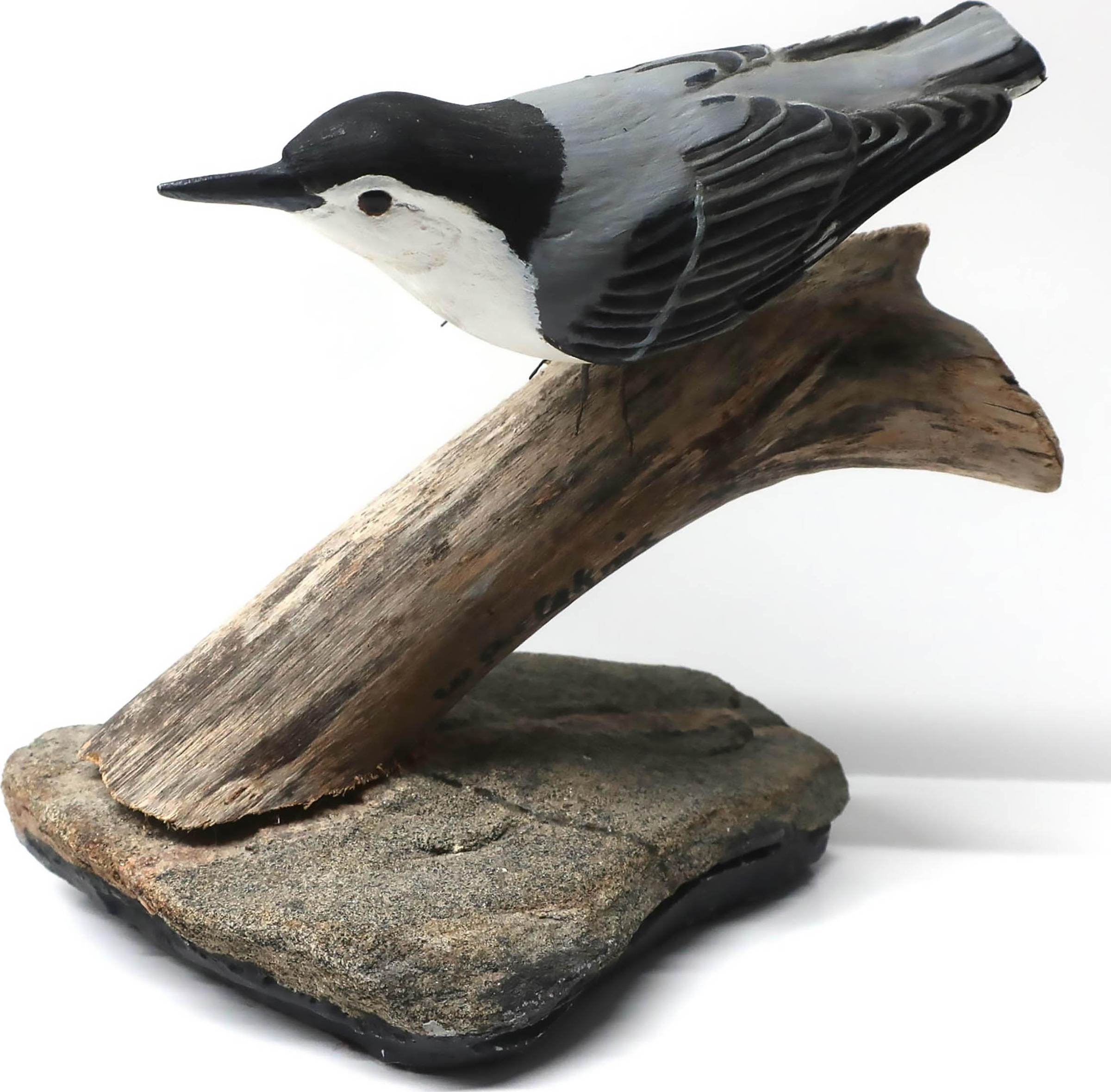 W.A. Eakins - White Breasted Nuthatch