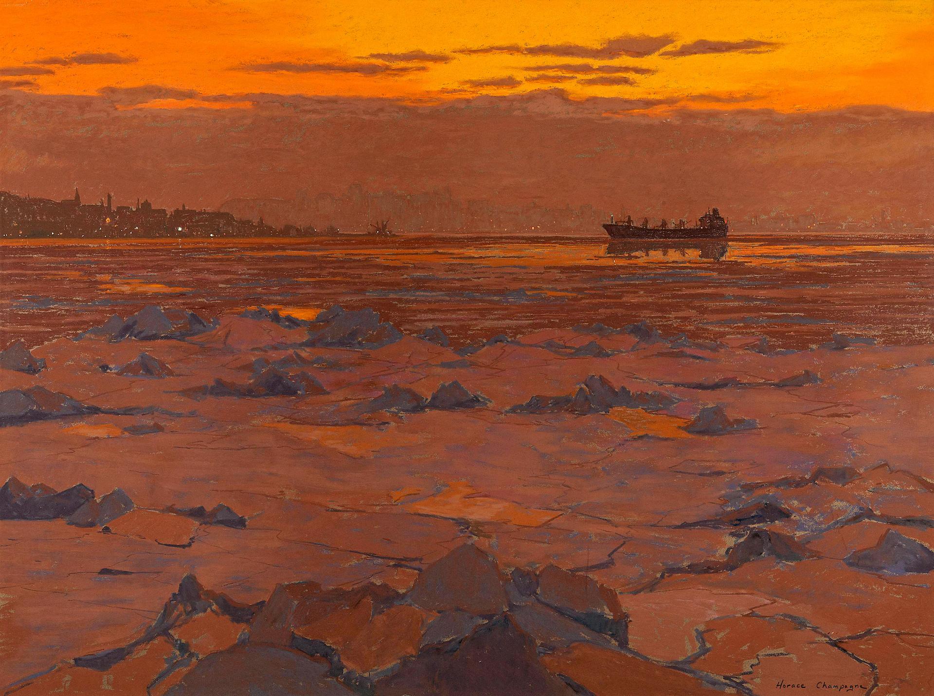 Horace Champagne (1937) - Slowly Through the Ice