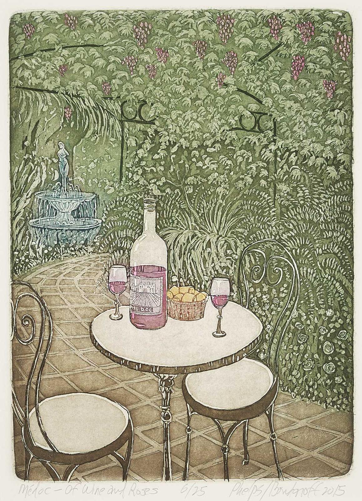 Stan Carole Phelps Bondaroff - Medoc - of Wine and Roses #6/25