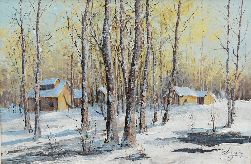 Claude Langevin (1942-2024) - Winter Scene
