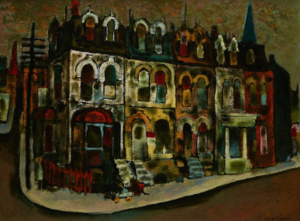 William Arthur Winter (1909-1996) - Painted Ladies, Toronto