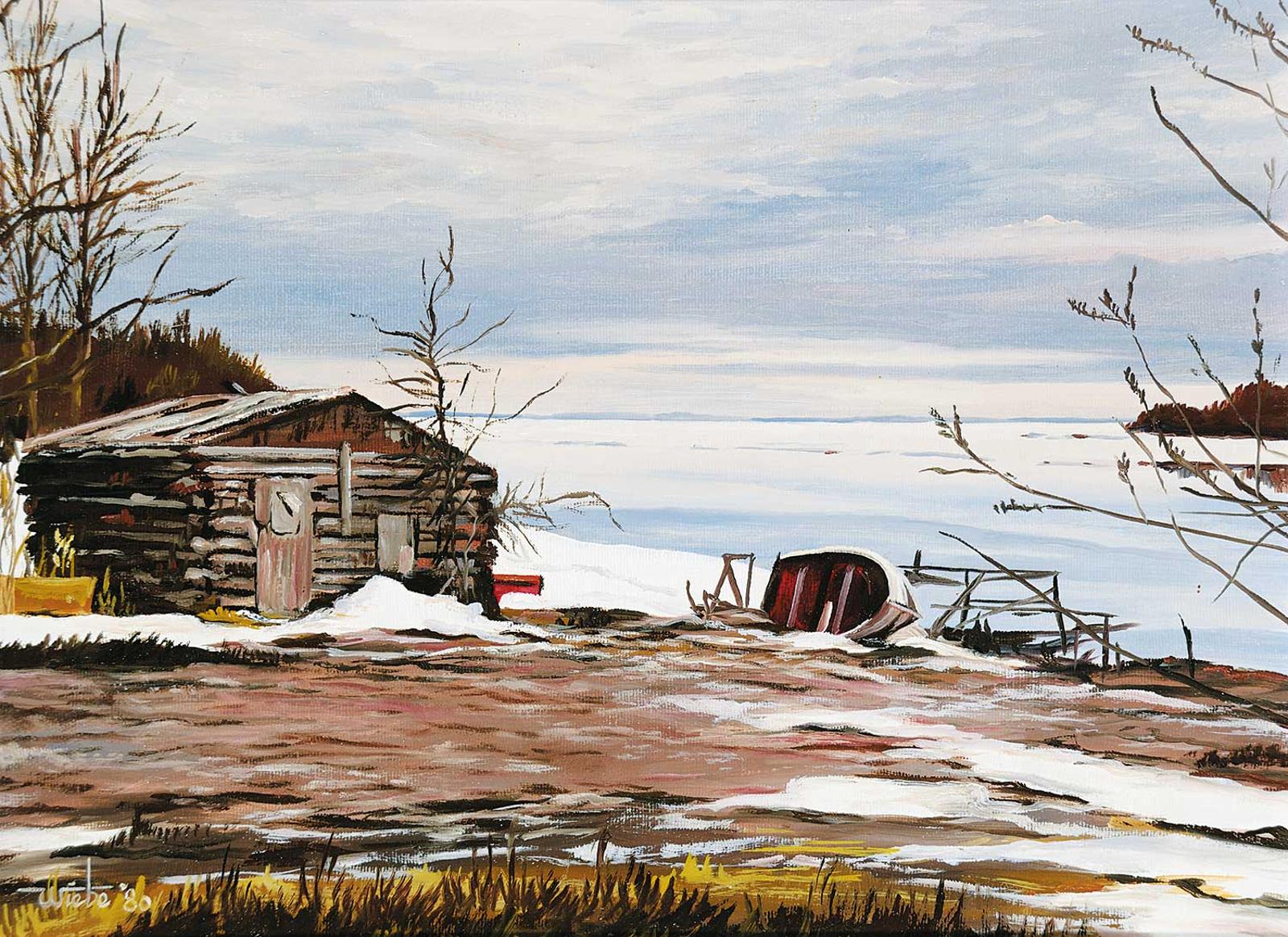 Wiebe - Untitled - Winter Cabin
