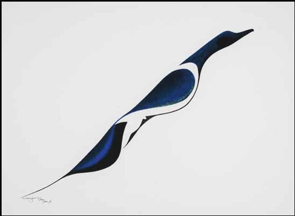 Benjamin Chee Chee (1944-1977) - Goose
