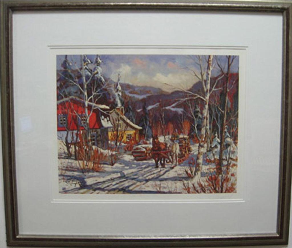 Claude Langevin (1942-2024) - Hauling Logs In Winter