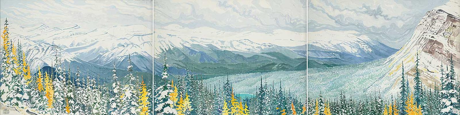 Mary Lou Crerar - October Snow, Bow Valley