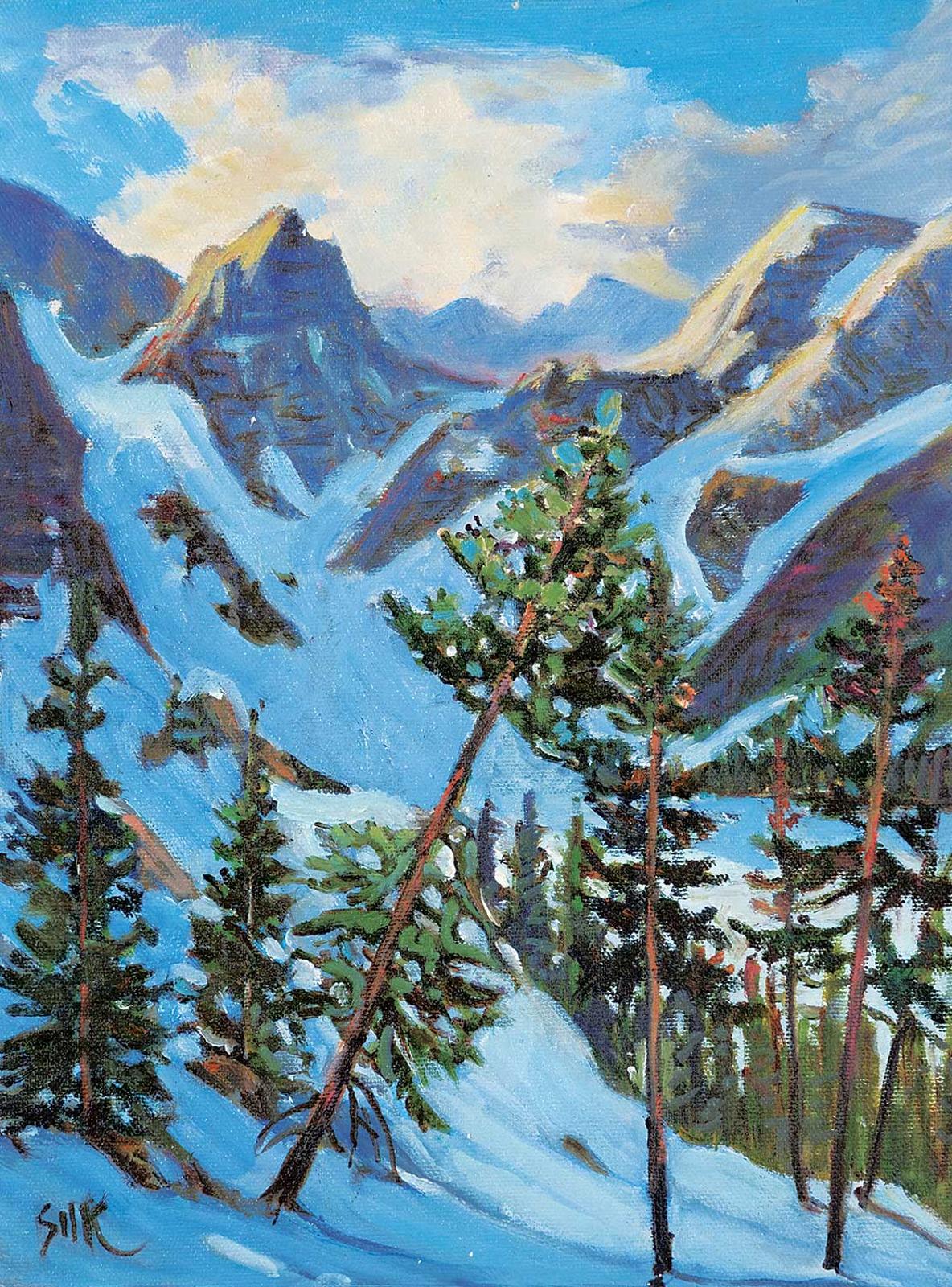 Silk - Untitled - Sunset in the Mountains