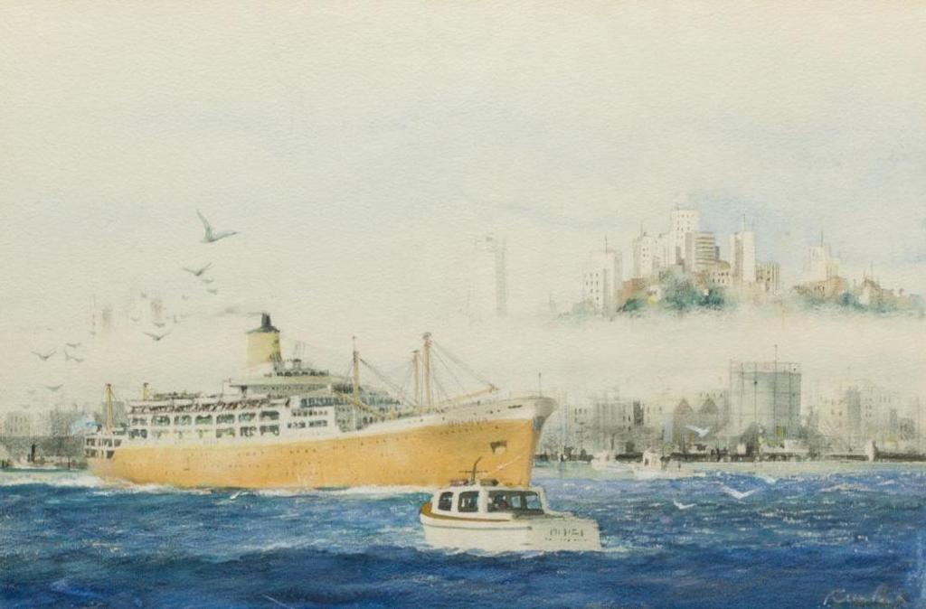 R. Walker - watercolour