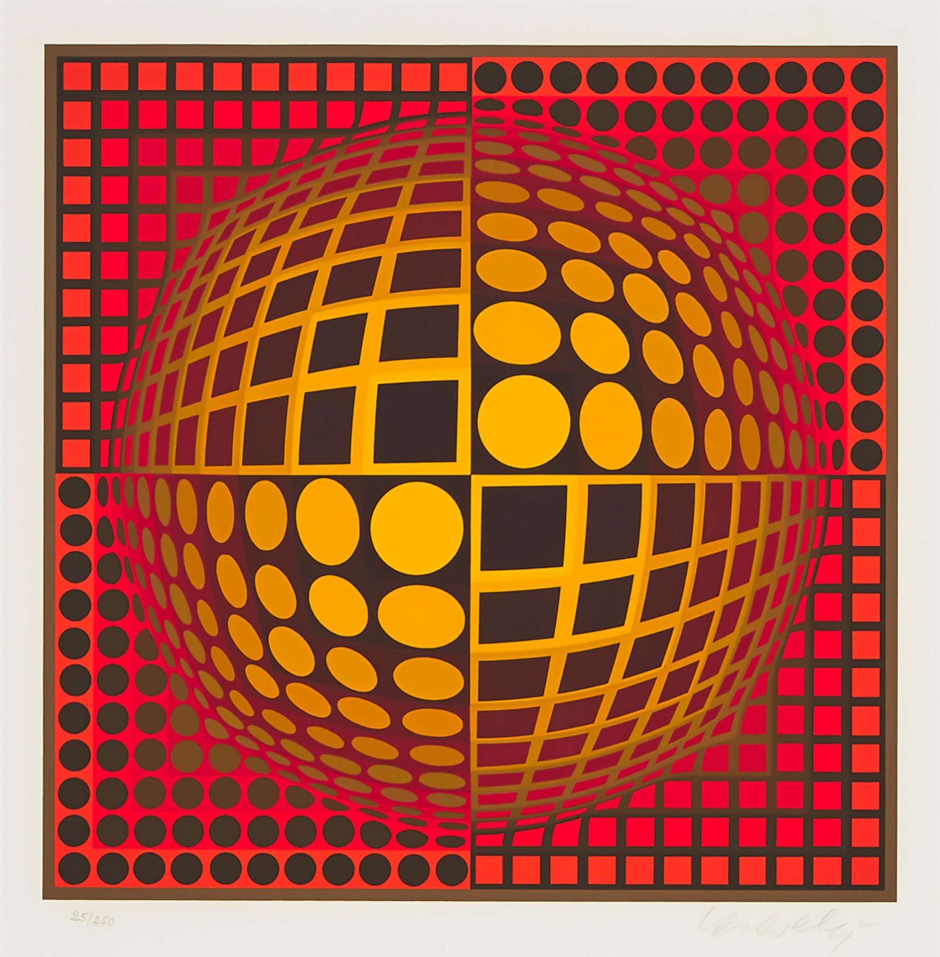 Victor Vasarely (1906-1997) - Domo