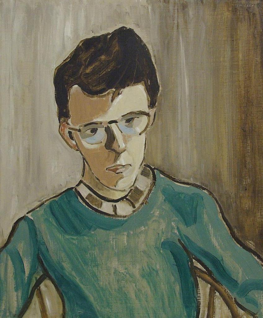 Barker Fairley (1887-1986) - oil on masonite