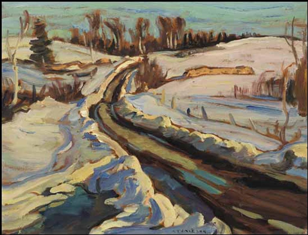 Alexander Young (A. Y.) Jackson (1882-1974) - Road Near Eganville