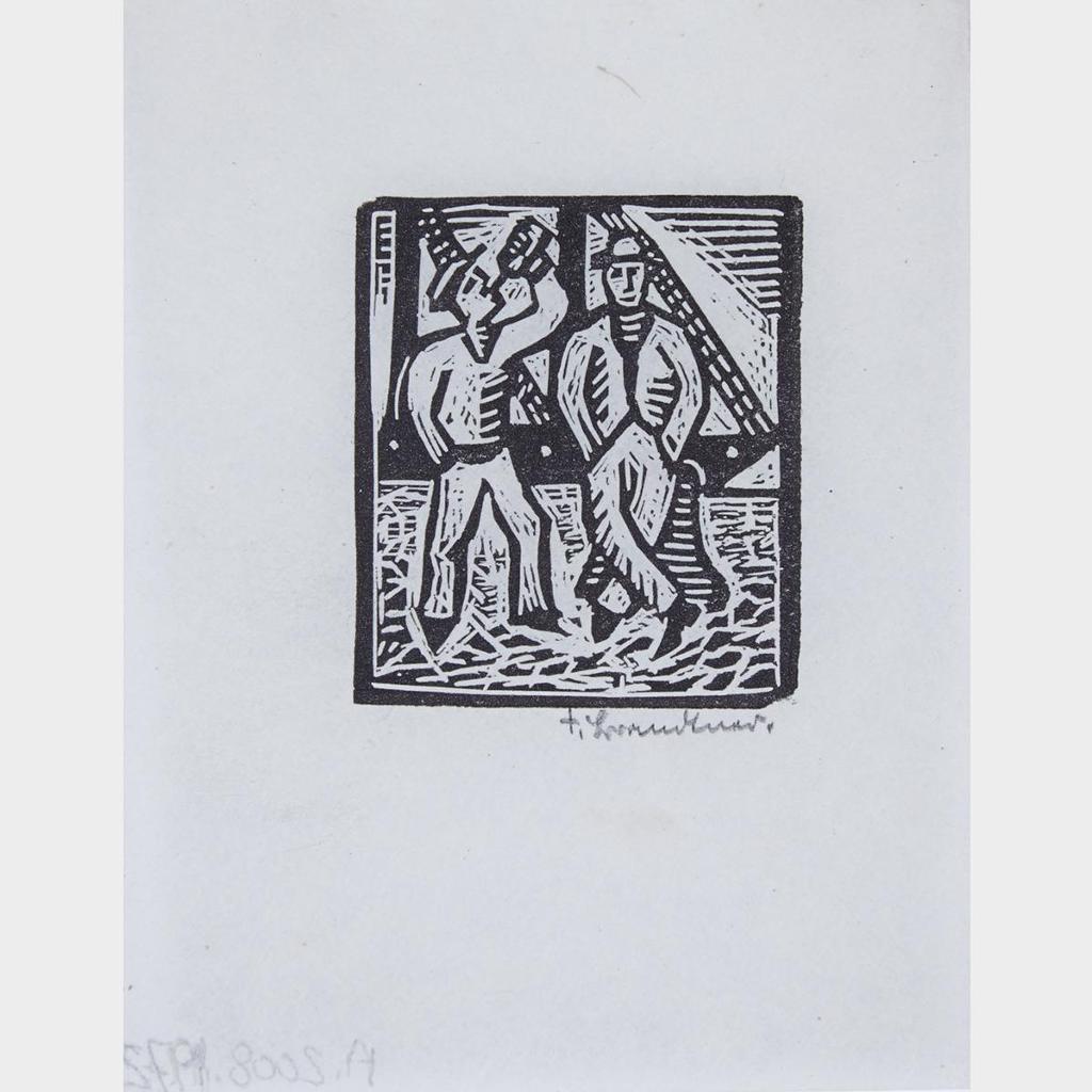 Fritz Brandtner (1896-1969) - Longshoremen