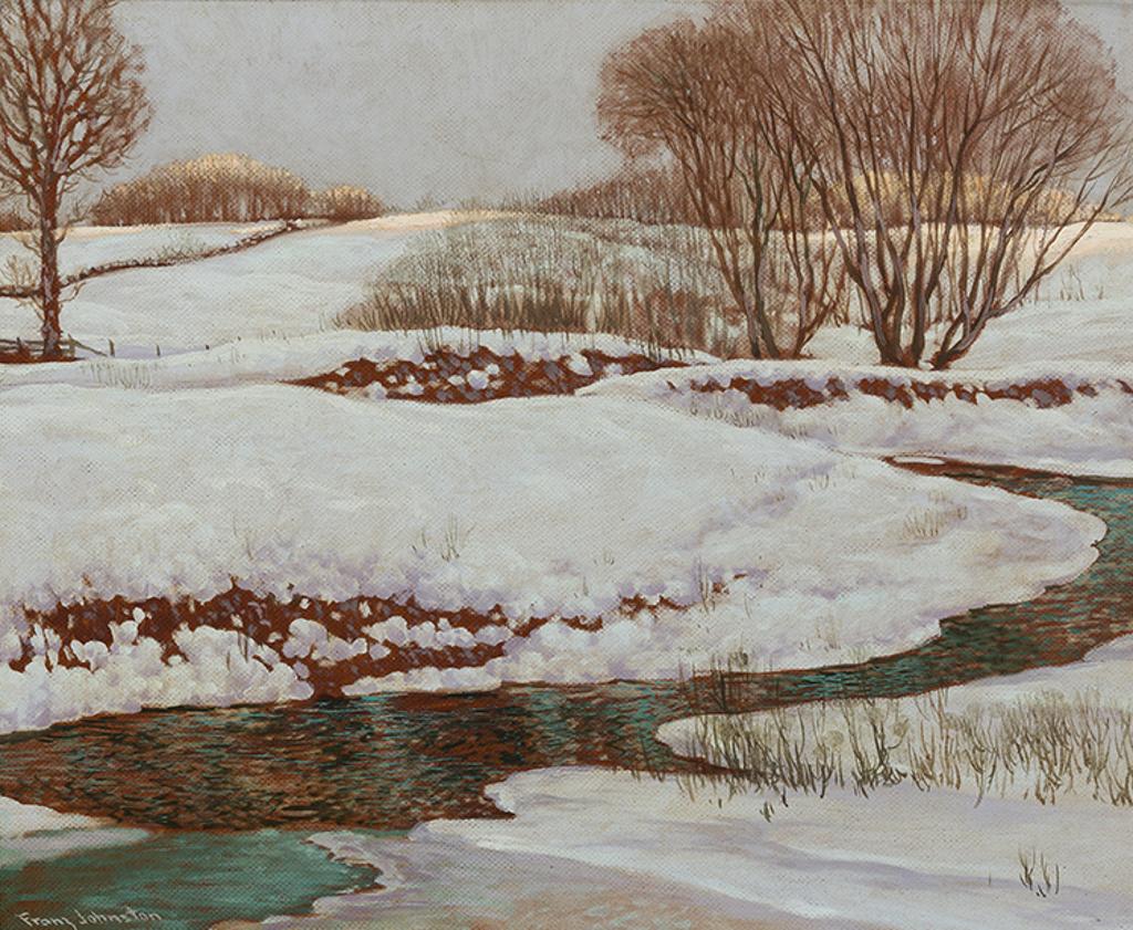 Frank (Franz) Hans Johnston (1888-1949) - Frost Bound
